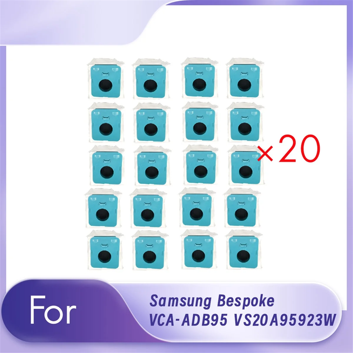 20 шт. мешок для сбора пыли для Samsung на заказ VCA-ADB95 VS20A95923W Jet Clean, вакуумные аксессуары, мешок для пыли, нетканый мешокM14K
20 шт. мешок для сбора пыли для Samsung на заказ VCA-ADB95 VS20A95923W Jet Clean, вакуумные аксессуары, мешок для пыли, нетканый мешокM14K