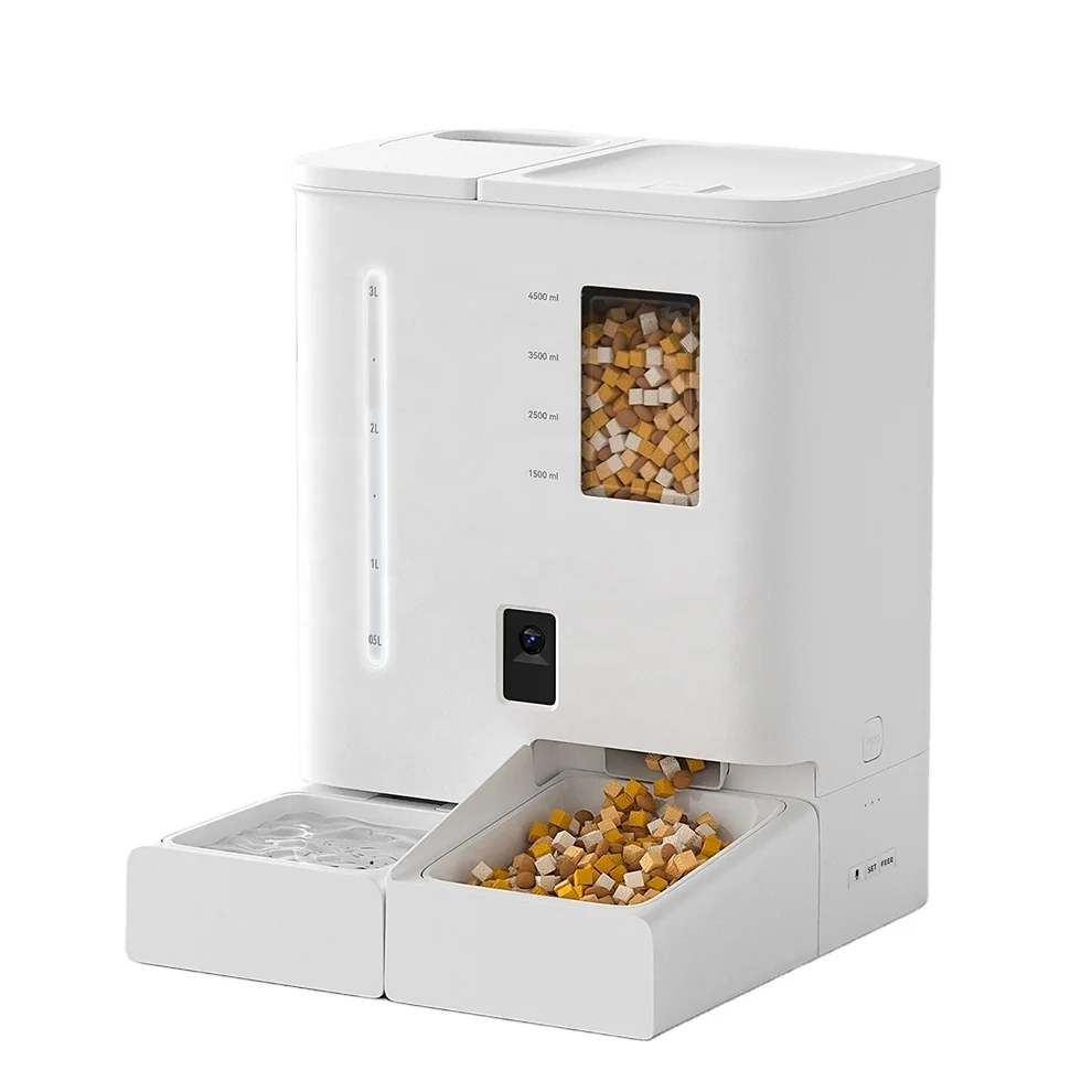 Экологичный портативный дизайн, 2-в-1 автоматический умный дозатор воды и кормушка для кошек и собак
Экологичный портативный дизайн, 2-в-1 автоматический умный дозатор воды и кормушка для кошек и собак