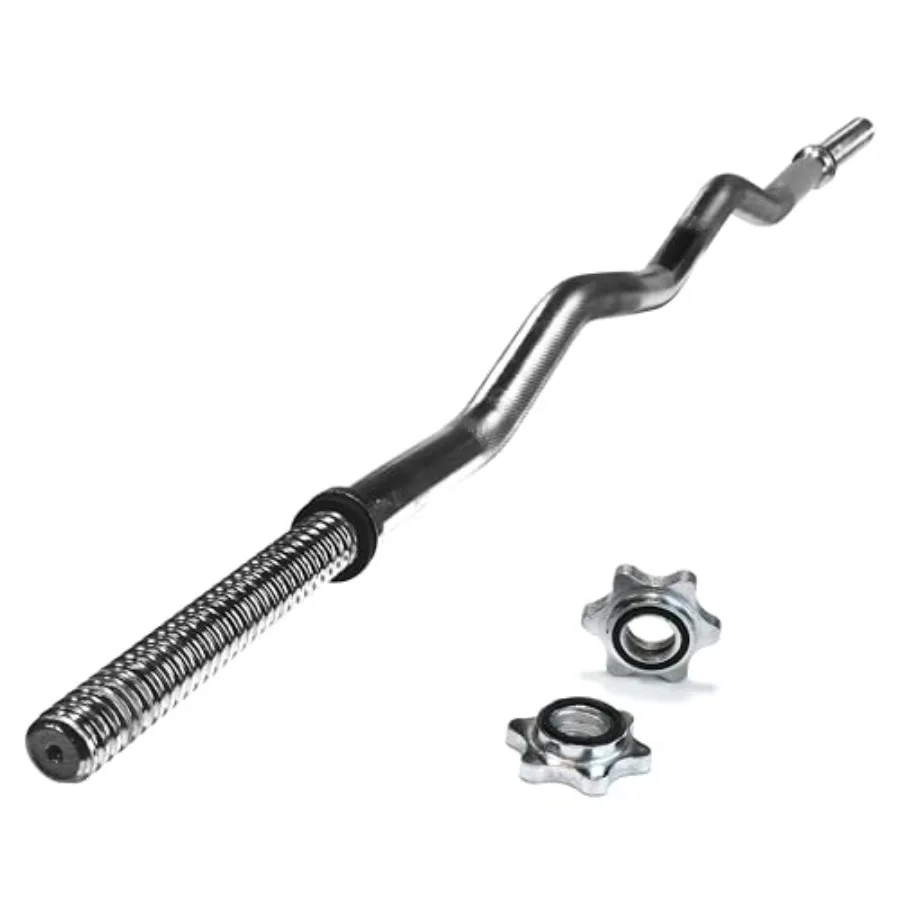 47-Inch Standard Threaded Solid Easy Curl Bar
47-Inch Standard Threaded Solid Easy Curl Bar
