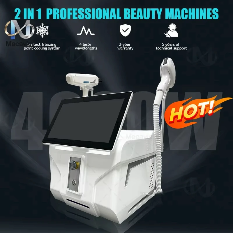 2026 Newest FAC Innovation 4000W 2-In-1 Laser 755/808/940/1064nm for Hair & Tattoo Removal Painless with Cooling Tech Permanent
2026 Newest FAC Innovation 4000W 2-In-1 Laser 755/808/940/1064nm for Hair & Tattoo Removal Painless with Cooling Tech Permanent