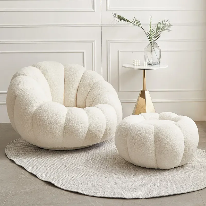 Nordic Teddy Living Room Chair Wool Velvet Fabric Modern Luxury Single Seater Sofa Accent Lounge Chairs Lazy Armchair
Nordic Teddy Living Room Chair Wool Velvet Fabric Modern Luxury Single Seater Sofa Accent Lounge Chairs Lazy Armchair
