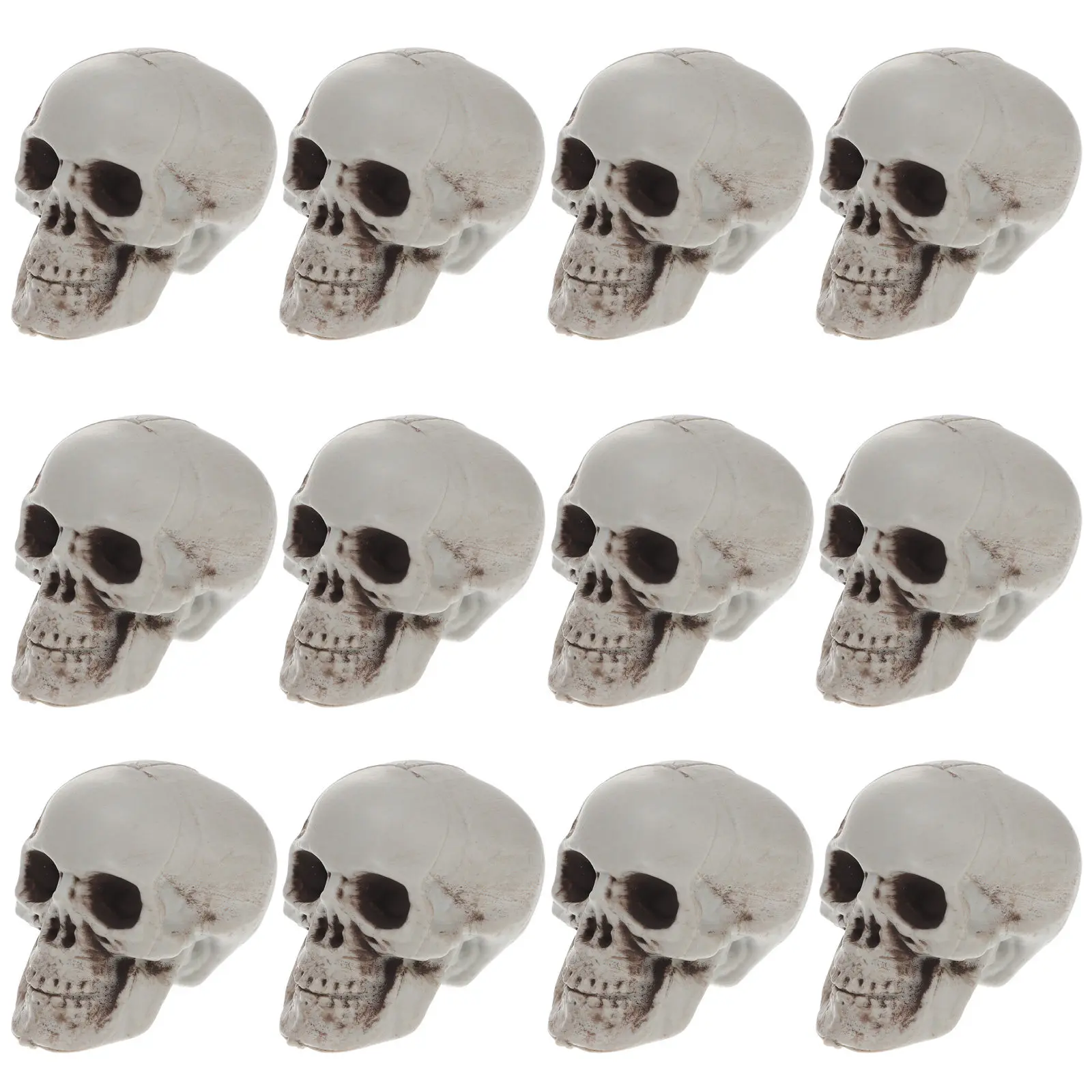 12Pcs Realistic Halloween Skull Head Plastic Skulls for Home Decor Table Decoration Ghost Bar Halloween Skull
12Pcs Realistic Halloween Skull Head Plastic Skulls for Home Decor Table Decoration Ghost Bar Halloween Skull