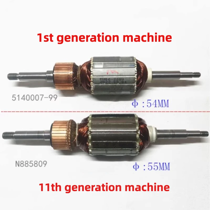 Original Rotor 5140007-99 N885809 for Dewalt DW735 1st and 11th Generation Planer Power Tool Parts
Original Rotor 5140007-99 N885809 for Dewalt DW735 1st and 11th Generation Planer Power Tool Parts