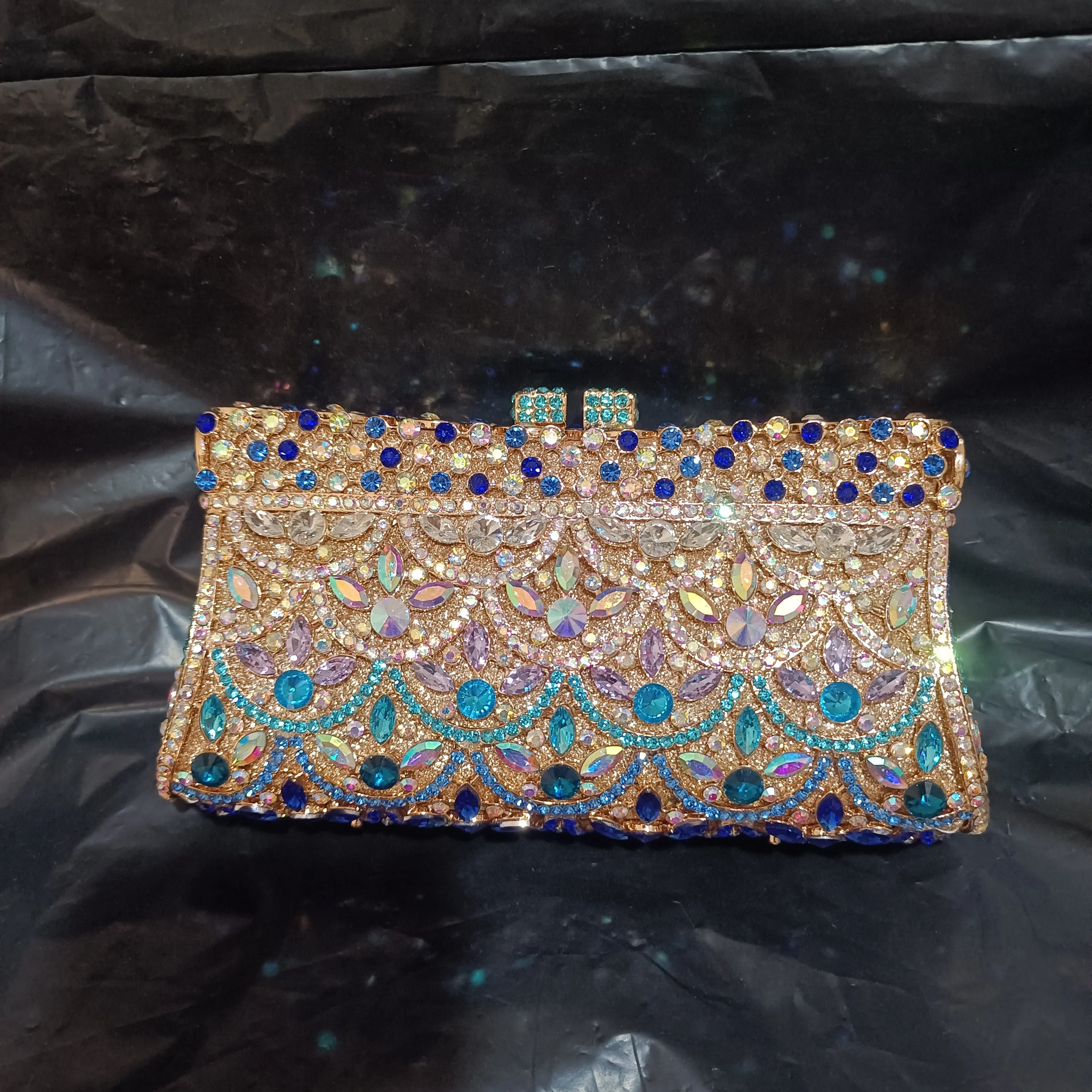 XIYUAN Mini Blue Flower Party Banquet Gala Handbag Women Wedding Bridal Crystal Evening Bag Diamond Dinner Girls Clutches Purses
XIYUAN Mini Blue Flower Party Banquet Gala Handbag Women Wedding Bridal Crystal Evening Bag Diamond Dinner Girls Clutches Purses