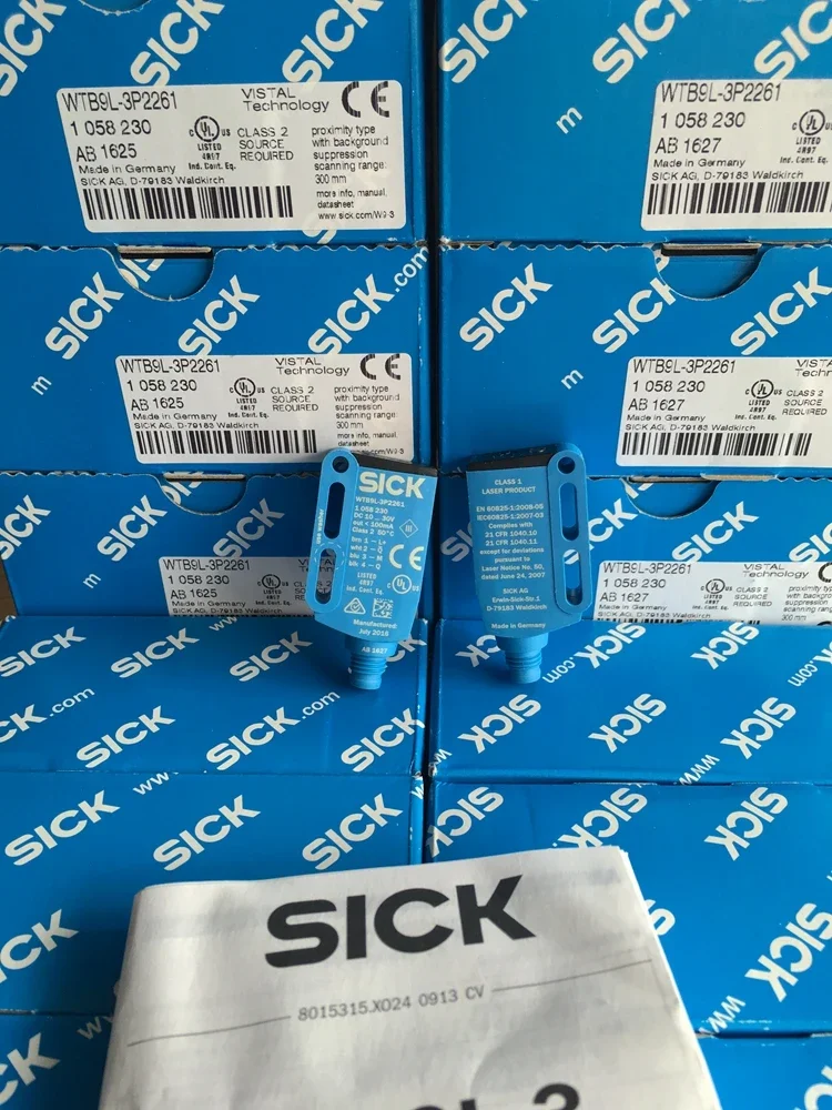New original SICK photoelectric switch WT9L-P330 (discontinued), WTB9L-3P2261
New original SICK photoelectric switch WT9L-P330 (discontinued), WTB9L-3P2261