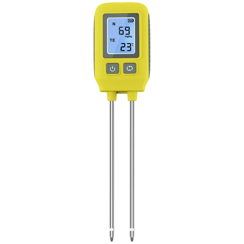 New Design 4 in 1 Soil Fertilizer Nutrient NPK Temperature Meter Portable Digital Soil Tester for Garden
New Design 4 in 1 Soil Fertilizer Nutrient NPK Temperature Meter Portable Digital Soil Tester for Garden