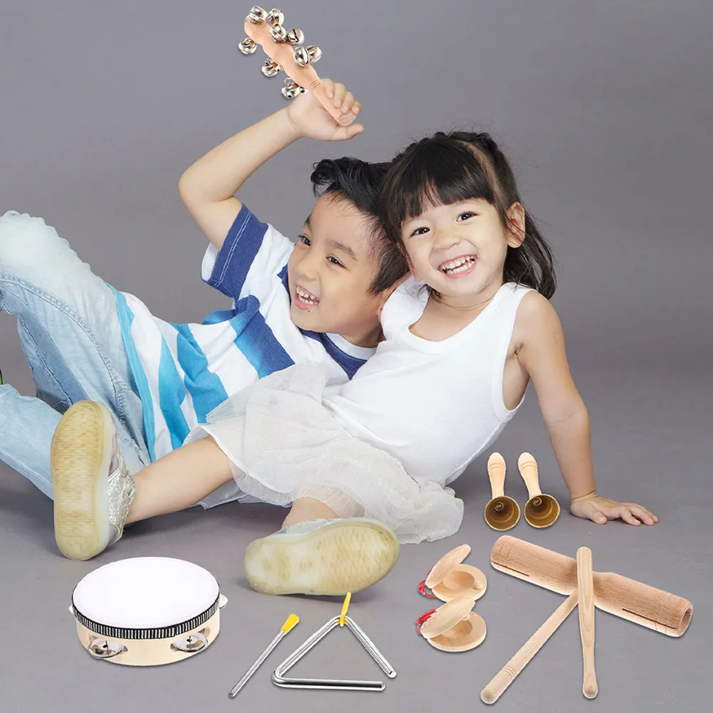 1Set Toddler Percussion Instruments Wooden Musical Education Kit Kids Music Set for Ages 1-3 Preschool Entertainment and
1Set Toddler Percussion Instruments Wooden Musical Education Kit Kids Music Set for Ages 1-3 Preschool Entertainment and