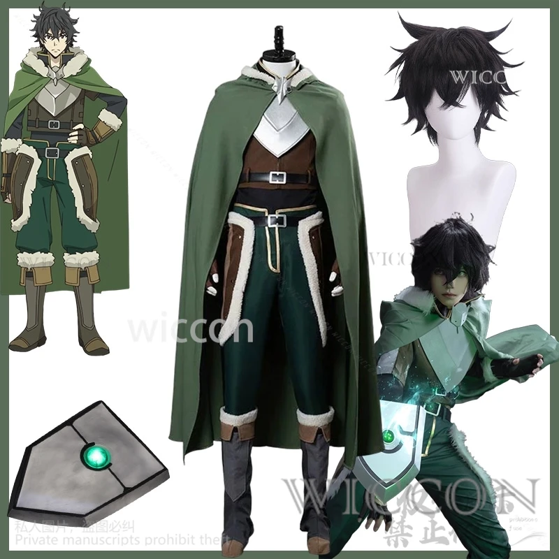 Naofumi Iwatani Anime The Risingg Of The Shieldd Cosplay Hero Costume Hooded Cloak Uniform Wig Prop Outfits Halloween Customized
Naofumi Iwatani Anime The Risingg Of The Shieldd Cosplay Hero Costume Hooded Cloak Uniform Wig Prop Outfits Halloween Customized
