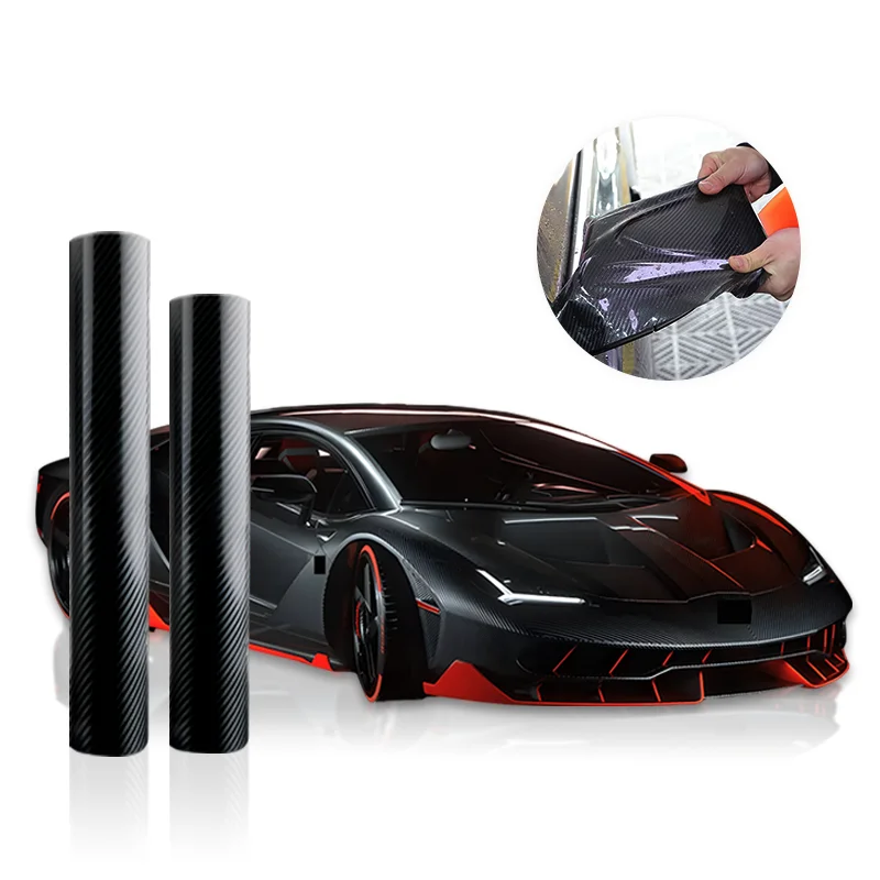TPU Black Carbon Fiber PPF Sticker Paint Protection Film Full Roll Size 1.52X15M
TPU Black Carbon Fiber PPF Sticker Paint Protection Film Full Roll Size 1.52X15M