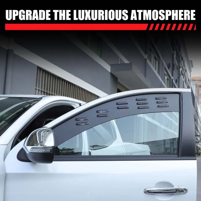 Для Mitsubishi Triton L200 2015-2023 алюминиевый сплав автомобиля передняя дверь окно вентиляционные жалюзи вентиляционные жалюзи автомобильные аксессуары
Для Mitsubishi Triton L200 2015-2023 алюминиевый сплав автомобиля передняя дверь окно вентиляционные жалюзи вентиляционные жалюзи автомобильные аксессуары