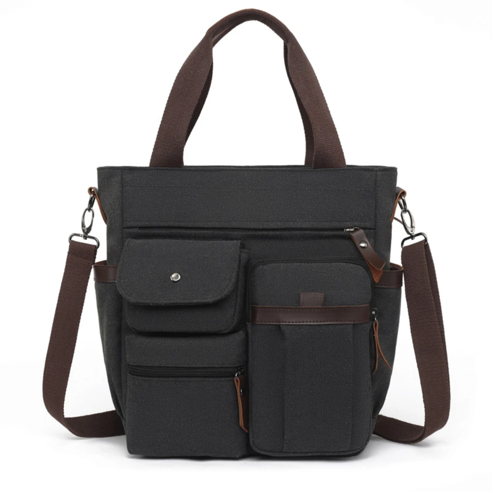 Retro Large-Capacity Single-Shoulder Travel Bag Casual Multi-Layered Design Simple Style for Men And Women
Retro Large-Capacity Single-Shoulder Travel Bag Casual Multi-Layered Design Simple Style for Men And Women