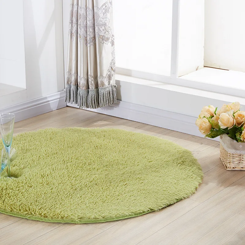 VIKAMA Silk carpet circular carpet floor mat living room bedroom carpet bed floor mat foot mat computer chair mat yoga mat
VIKAMA Silk carpet circular carpet floor mat living room bedroom carpet bed floor mat foot mat computer chair mat yoga mat