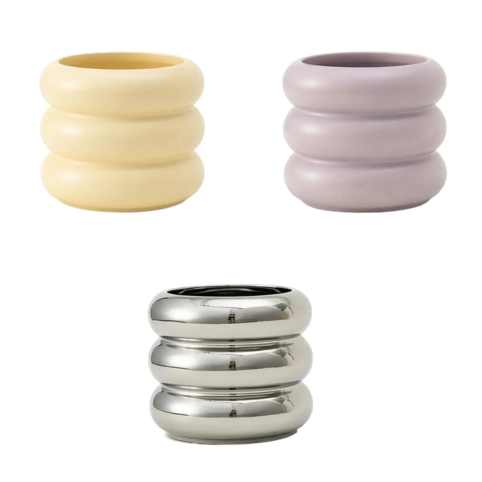 Ceramic Flower Pot Round Container for Indoor/Outdoor Use with Creative Storage
Ceramic Flower Pot Round Container for Indoor/Outdoor Use with Creative Storage
