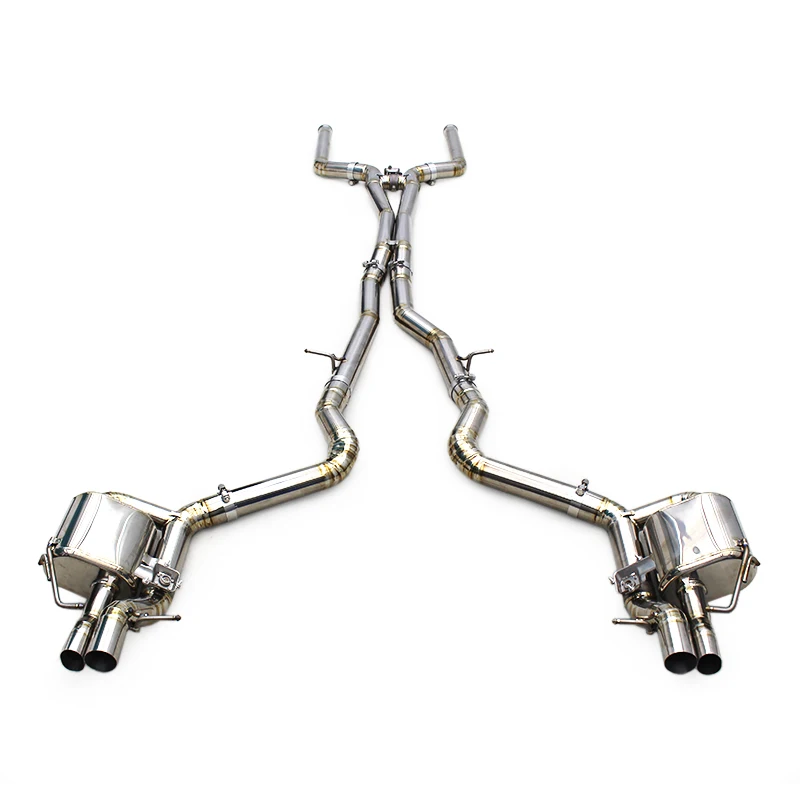 Yooking Valvetronic Catback Exhaust For Mercedes-Benz E63/E63S AMG W213 4.0TT 2016-2023 Titanium Exhaust Pipes
Yooking Valvetronic Catback Exhaust For Mercedes-Benz E63/E63S AMG W213 4.0TT 2016-2023 Titanium Exhaust Pipes