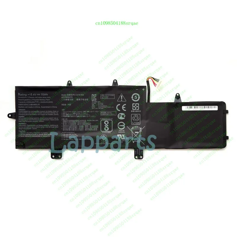 New Genuine C41N1804 Battery For ASUS ZenBook Pro 14 UX450 UX450FD UX480 UX480FD"% Test"
New Genuine C41N1804 Battery For ASUS ZenBook Pro 14 UX450 UX450FD UX480 UX480FD"% Test"