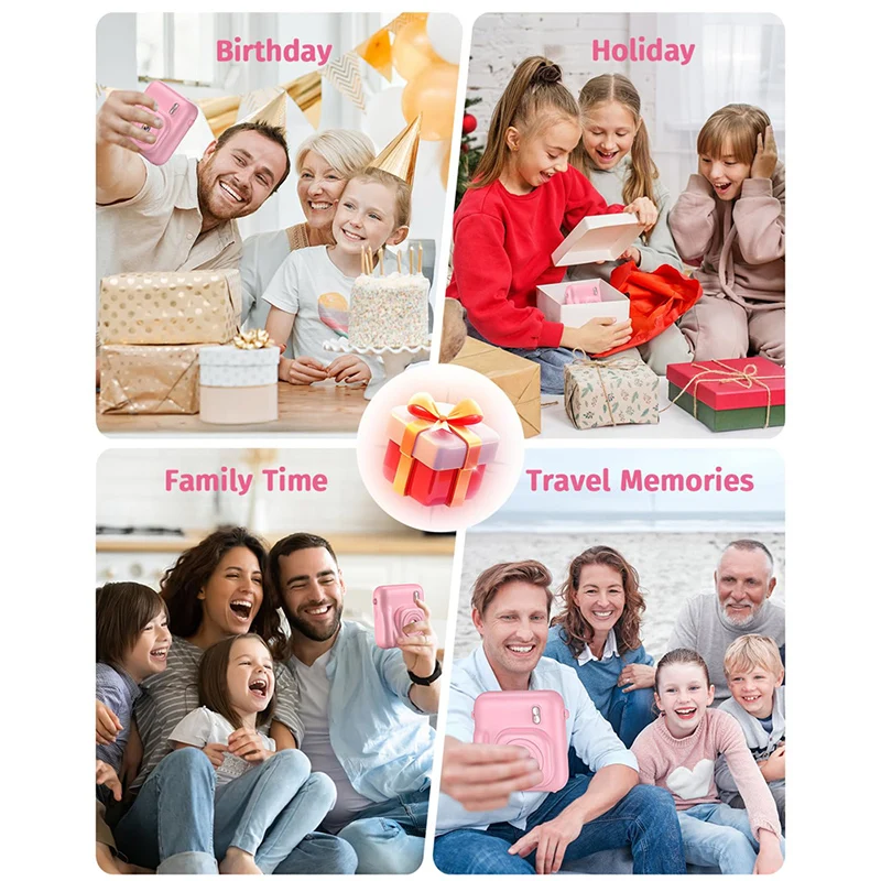 Фотокамера с мгновенной печатью 1080P, термопечать, игрушка-камера, печать фото, видео, игры, музыка, подарок для детей
Фотокамера с мгновенной печатью 1080P, термопечать, игрушка-камера, печать фото, видео, игры, музыка, подарок для детей