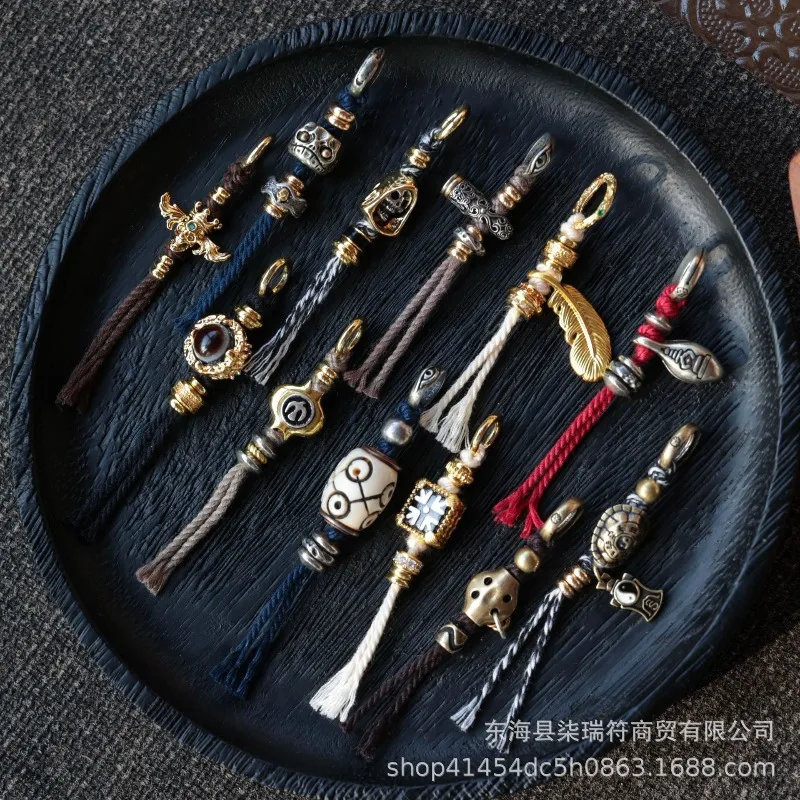 A Authentic Tibetan Side Hanging Set Versatile DIY Bracelet Spacer Beads Braided Pendant Fine Handmade Creative Charm Ornament
A Authentic Tibetan Side Hanging Set Versatile DIY Bracelet Spacer Beads Braided Pendant Fine Handmade Creative Charm Ornament