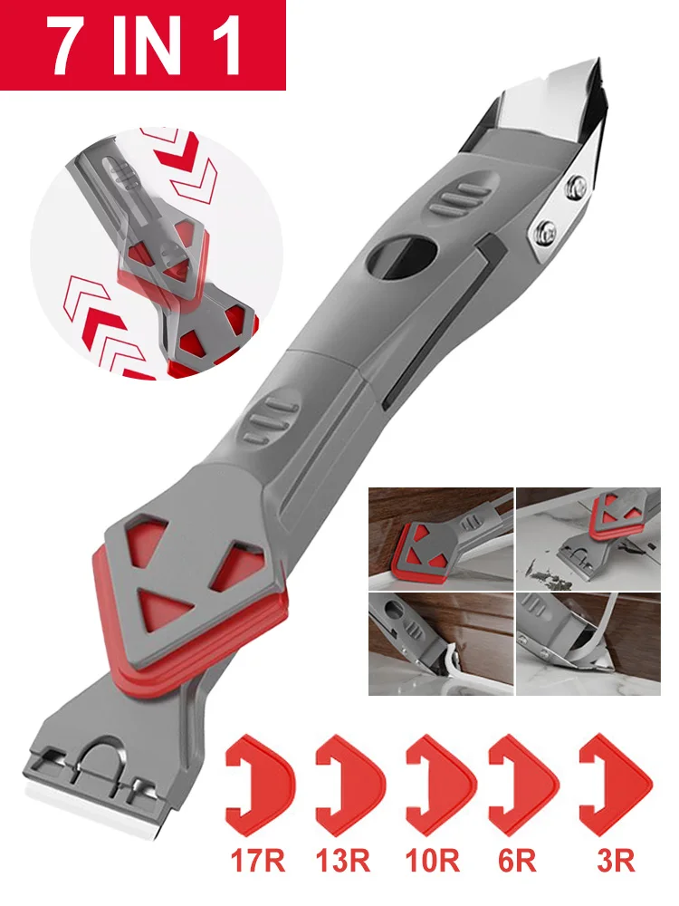 7 In 1 Silicone Caulking Tools Floor Caulk Finisher Grout Kit Glass Glue Angle Scraper Set Accessoriess Decoration Tools
7 In 1 Silicone Caulking Tools Floor Caulk Finisher Grout Kit Glass Glue Angle Scraper Set Accessoriess Decoration Tools
