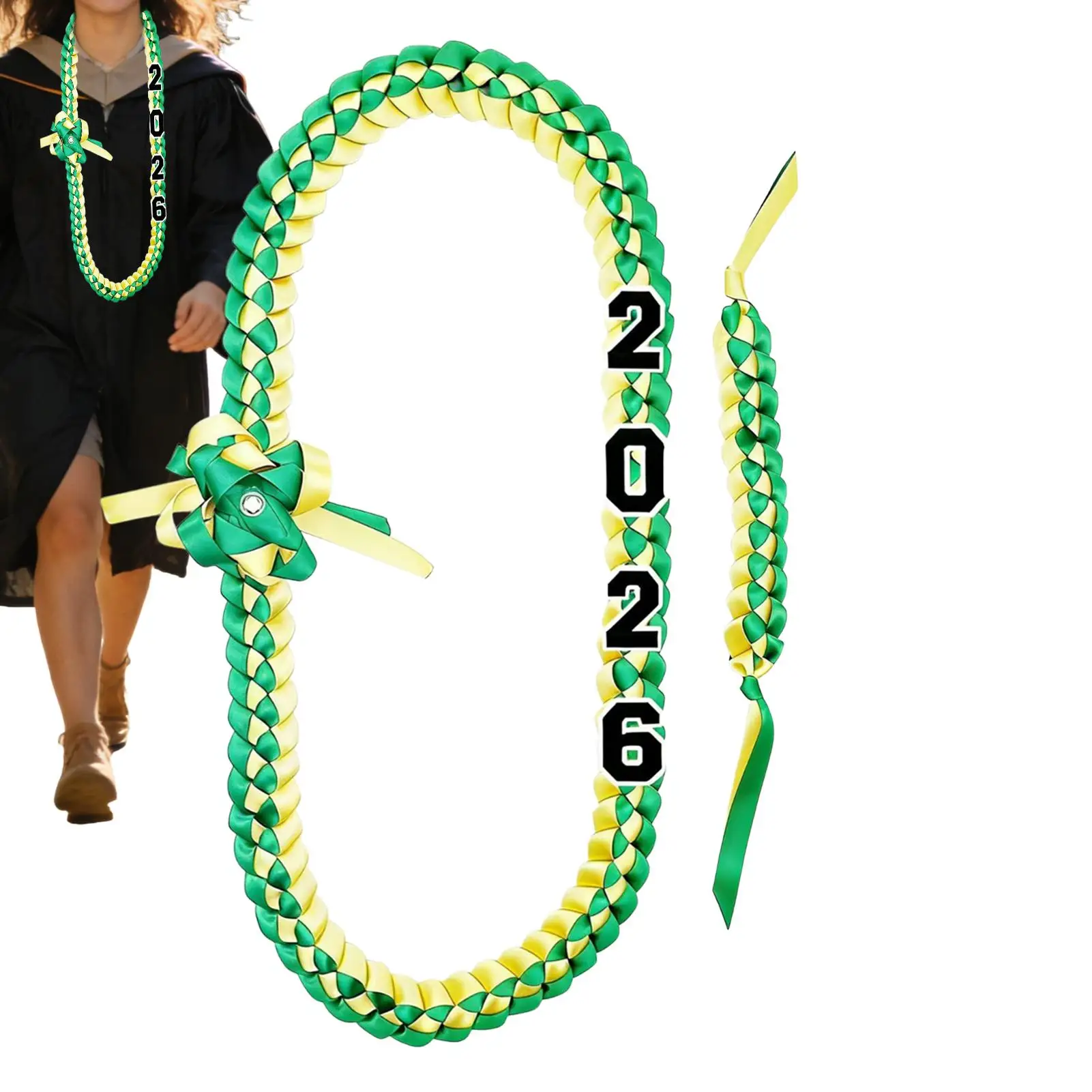 Graduation Lei 2026 Fashionable Double-Woven Accessory Class Of 2026 Rope Leis For Students Son Daughter Niece Classmates Family
Graduation Lei 2026 Fashionable Double-Woven Accessory Class Of 2026 Rope Leis For Students Son Daughter Niece Classmates Family