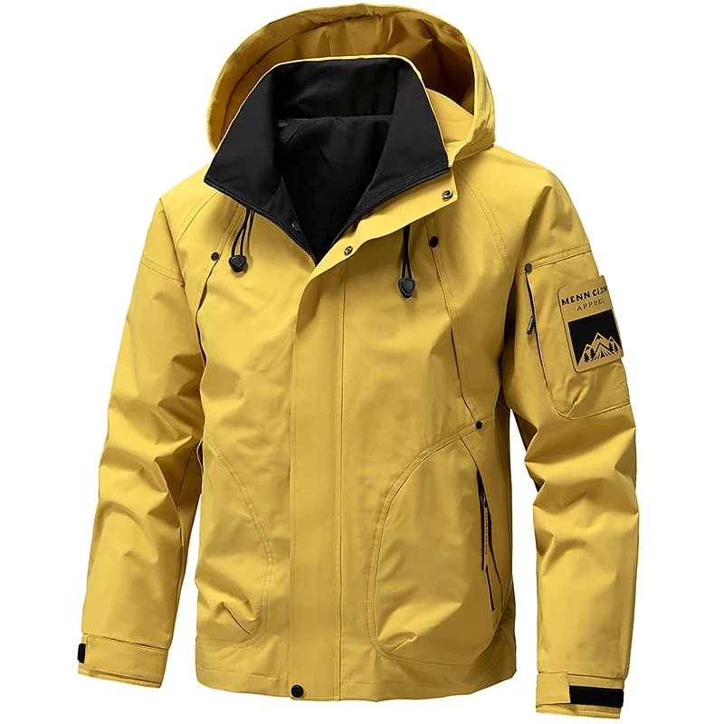 Hooded Hiking Jacket Men Outdoor Bomber Jackets Outdoor Man Hiking Jogger Cargo Jackets Male Outwear Bomber Windbreaker Jacket
Hooded Hiking Jacket Men Outdoor Bomber Jackets Outdoor Man Hiking Jogger Cargo Jackets Male Outwear Bomber Windbreaker Jacket