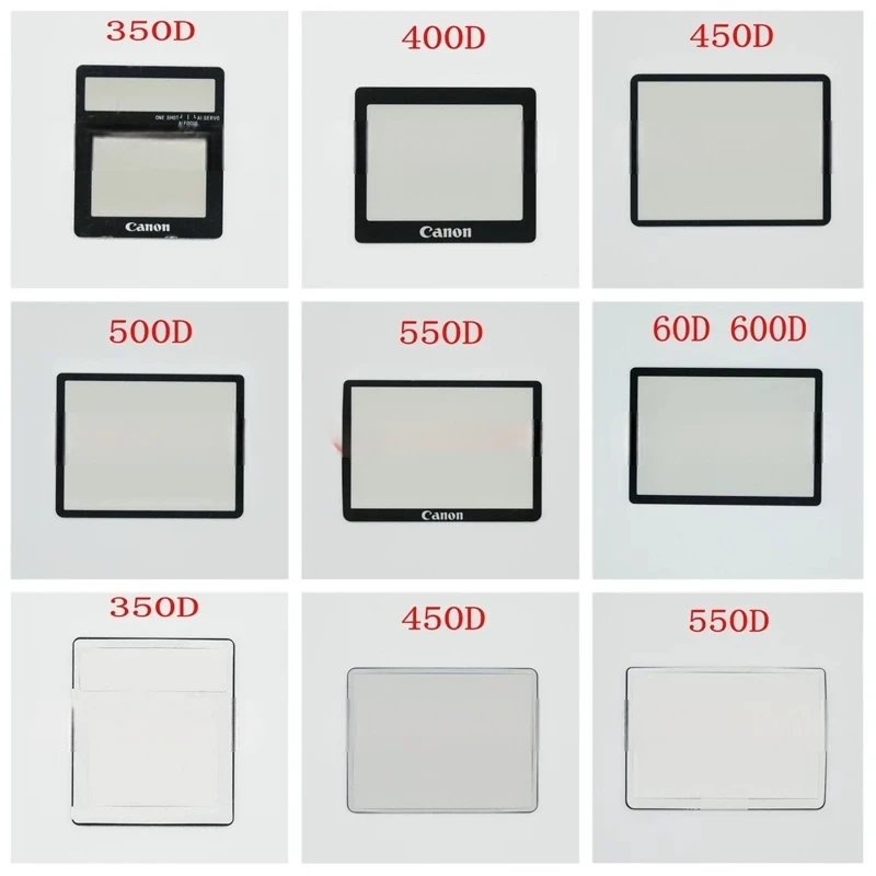 5pcs Camera repair accessories, acrylic outer screen for Canon 350D, 400D, 450D, 500D, 550D, 600D, 60D
5pcs Camera repair accessories, acrylic outer screen for Canon 350D, 400D, 450D, 500D, 550D, 600D, 60D