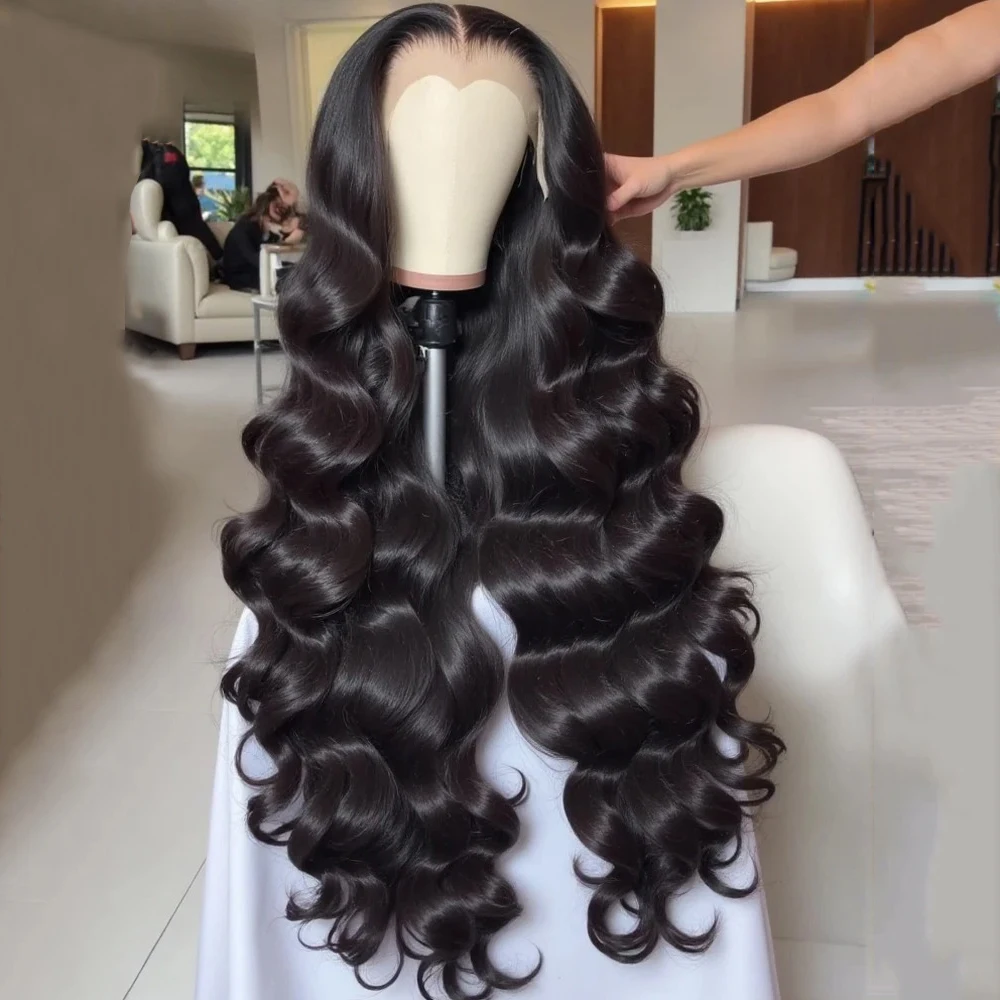 Накладной парик из натуральных волос 13x6 HD Lace Frontal, без клея, с эффектом Body Wave, для женщин, по распродаже. Парик с HD Lace Closure 5x5.
Накладной парик из натуральных волос 13x6 HD Lace Frontal, без клея, с эффектом Body Wave, для женщин, по распродаже. Парик с HD Lace Closure 5x5.