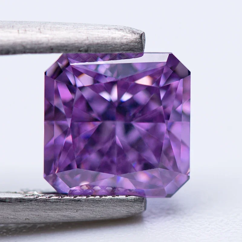 Wholesale Cubic Zirconia Purple Color Asscher Shape 5A Grade Quality 4k Crushed Ice Cut Loose Lab Synthetic Gemstone Charms Wome
Wholesale Cubic Zirconia Purple Color Asscher Shape 5A Grade Quality 4k Crushed Ice Cut Loose Lab Synthetic Gemstone Charms Wome