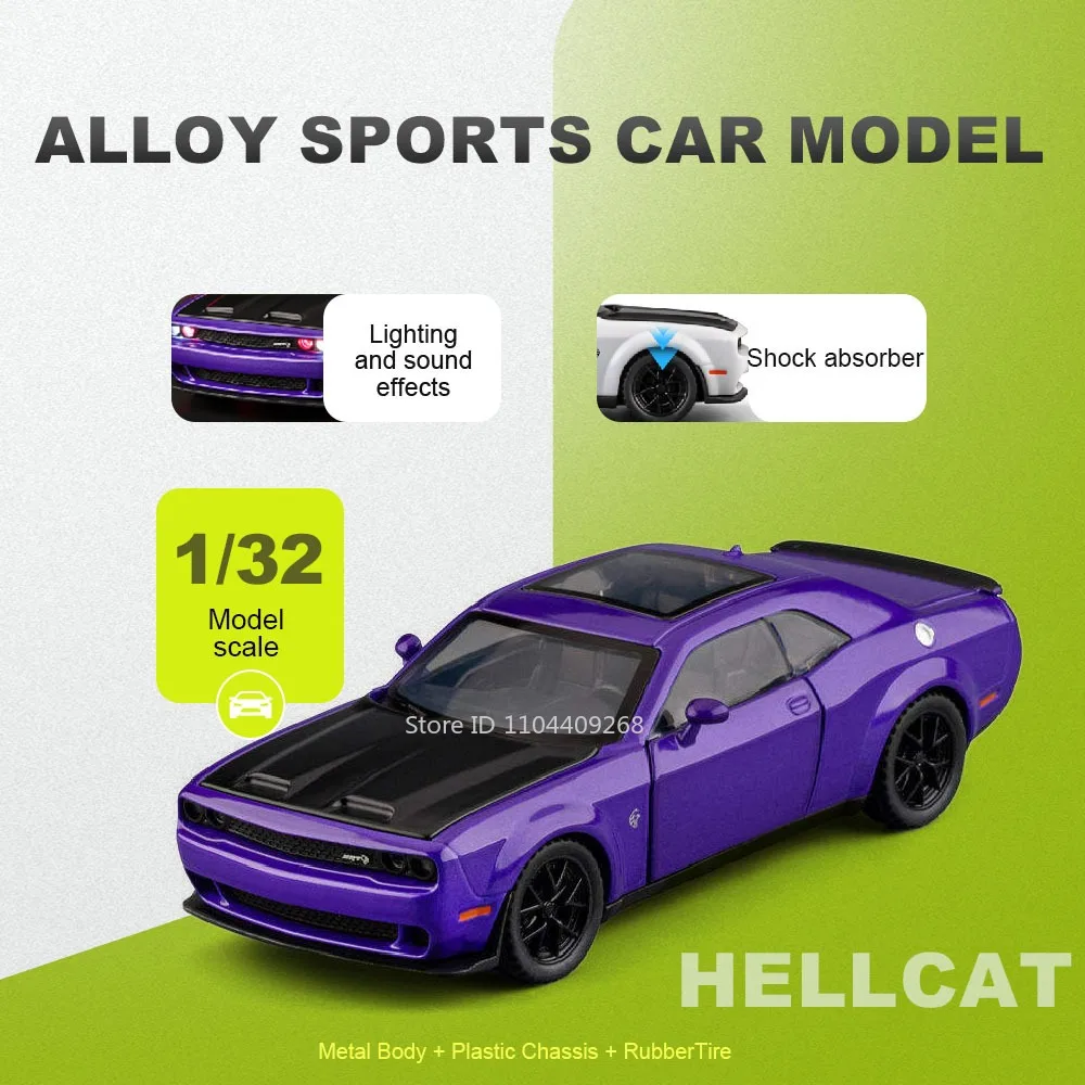 1:32 Scale SRT Hellcat Car Model Toy Music Light Alloy Body Rubber Tires Simulated Interior Models Toys Home Decor Decoration
1:32 Scale SRT Hellcat Car Model Toy Music Light Alloy Body Rubber Tires Simulated Interior Models Toys Home Decor Decoration