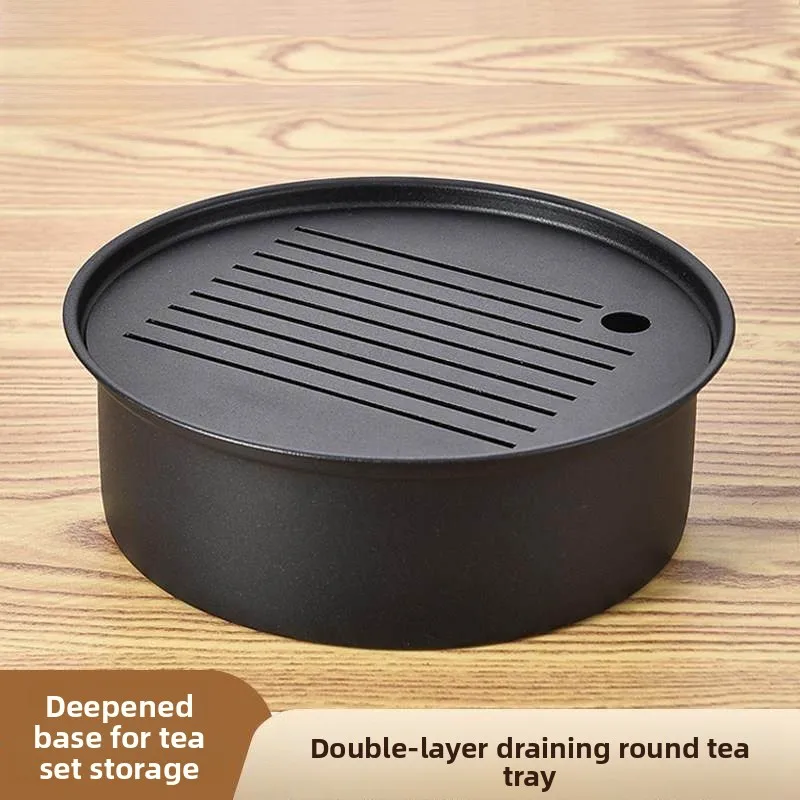 Thi Stainl Steel Tea Tray Portable Outdoor Office round Tea Table Double Layer Home Office Outdoor Convenient Small Tea ...
Thi Stainl Steel Tea Tray Portable Outdoor Office round Tea Table Double Layer Home Office Outdoor Convenient Small Tea ...