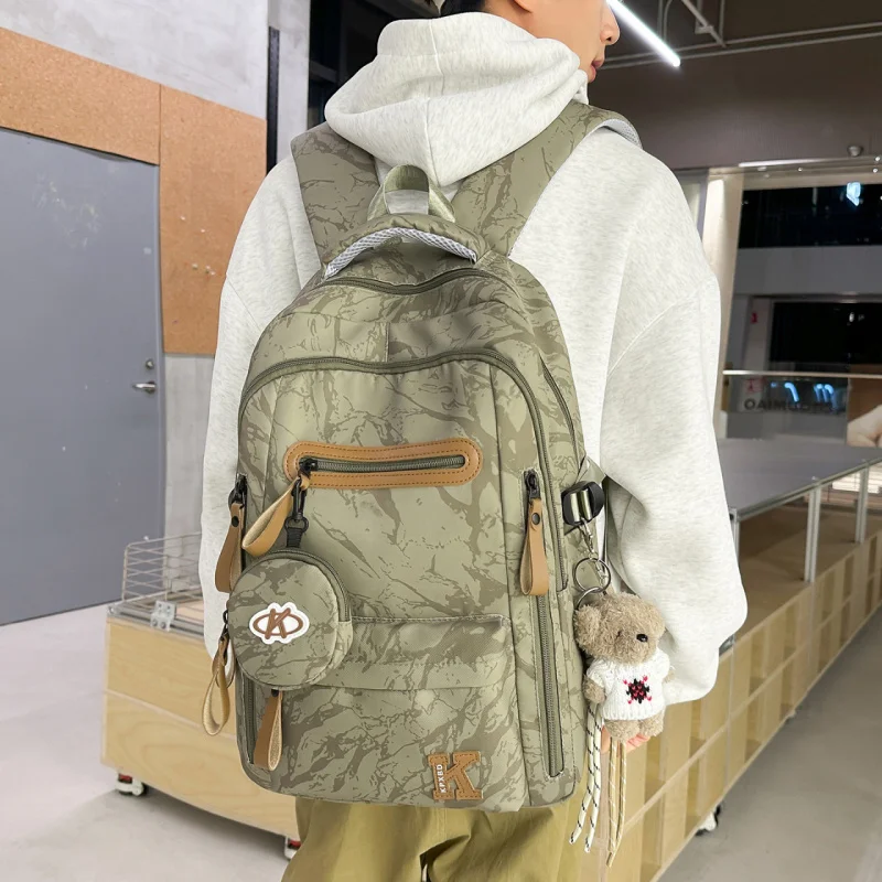 Unisex large-capacity backpack Travel Laptop Backpack Lightweight, stylish, and durable school-style backpack
Unisex large-capacity backpack Travel Laptop Backpack Lightweight, stylish, and durable school-style backpack