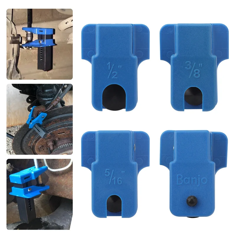 4pcs Car Brake Oil Pipe Plug Automotive Brake Nozzle Clamp Oil Tool Brake Tubing To Prevent Oil Spills,Banjo 3/8" 5/16" 1/2"
4pcs Car Brake Oil Pipe Plug Automotive Brake Nozzle Clamp Oil Tool Brake Tubing To Prevent Oil Spills,Banjo 3/8" 5/16" 1/2"
