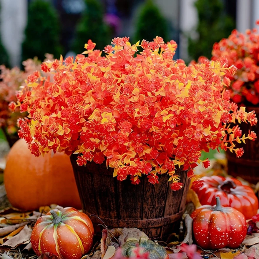 1PC Artificial Flowers Vase Home Room Decor Festival Decor Ornament Outdoors Wedding Wreath Bouque Halloween Scrapbook Accessory 
1PC Artificial Flowers Vase Home Room Decor Festival Decor Ornament Outdoors Wedding Wreath Bouque Halloween Scrapbook Accessory