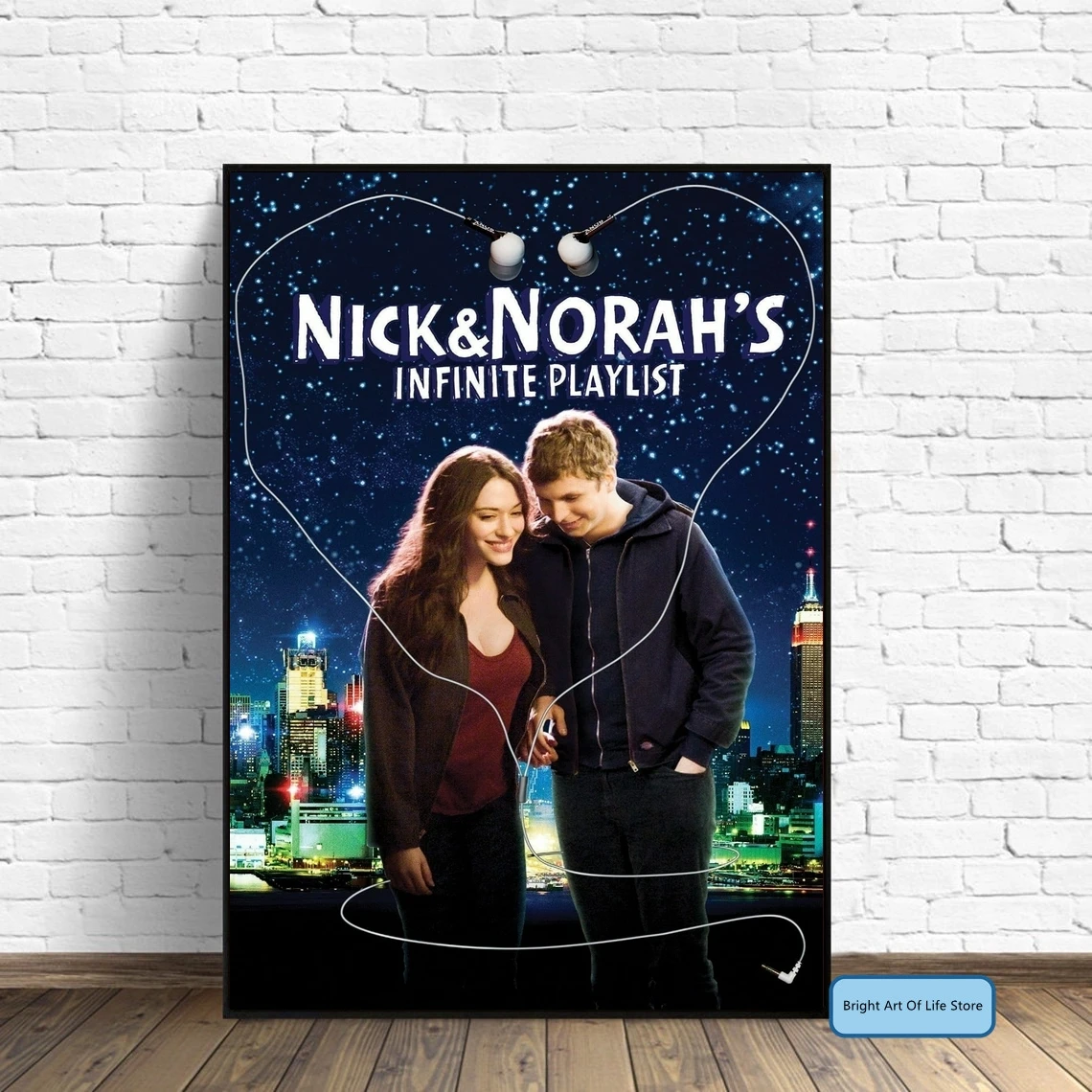 Nick and Norah's Infinite Playlist (2008) Movie Poster Cover Photo Print Canvas Wall Art Home Decor (Unframed)
Nick and Norah's Infinite Playlist (2008) Movie Poster Cover Photo Print Canvas Wall Art Home Decor (Unframed)