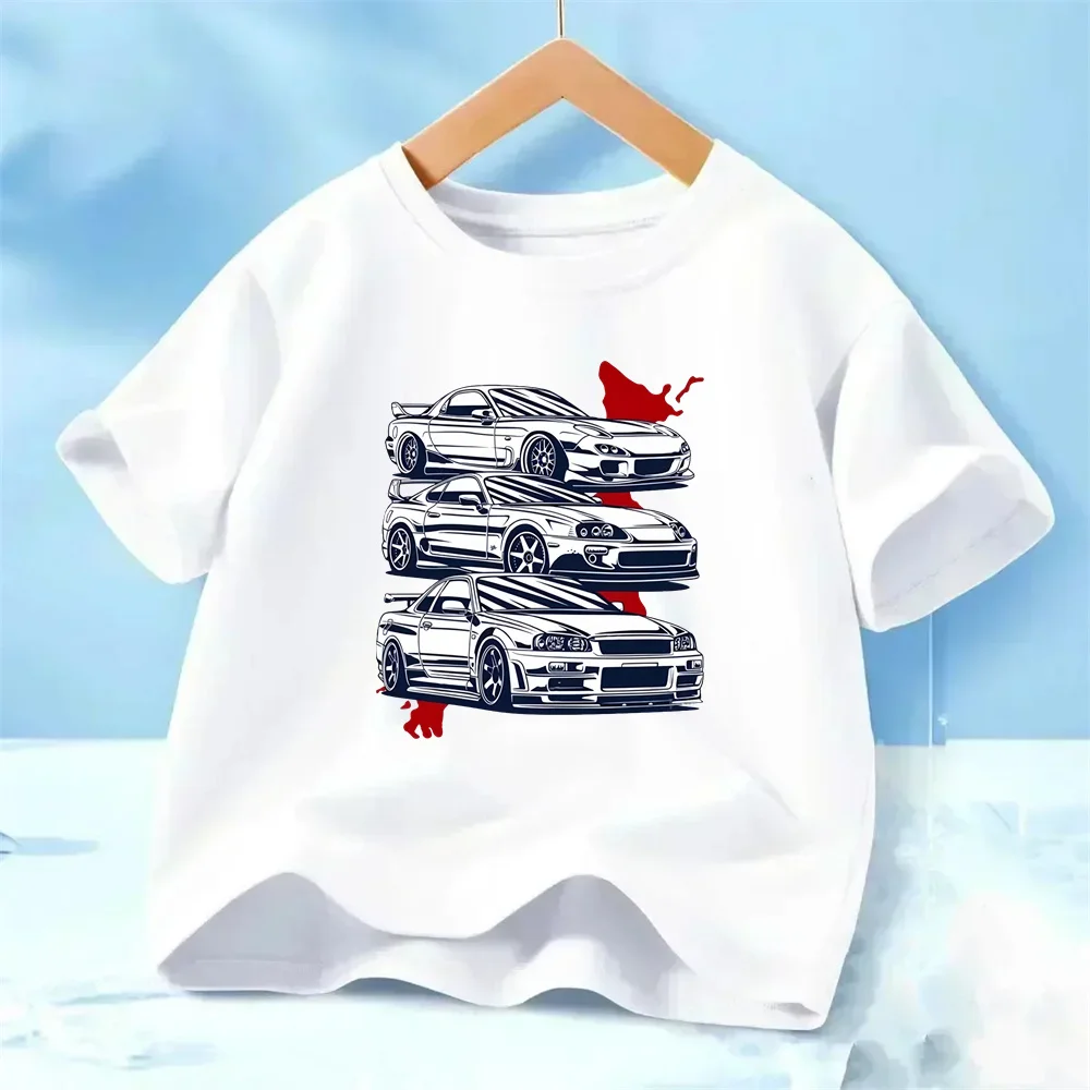 Cartoon Japan Anime Initial D Tshirt Kids Car Print Casual for Children Unisex Fashion T-shirts for Girls Boys Graphic Tee
Cartoon Japan Anime Initial D Tshirt Kids Car Print Casual for Children Unisex Fashion T-shirts for Girls Boys Graphic Tee