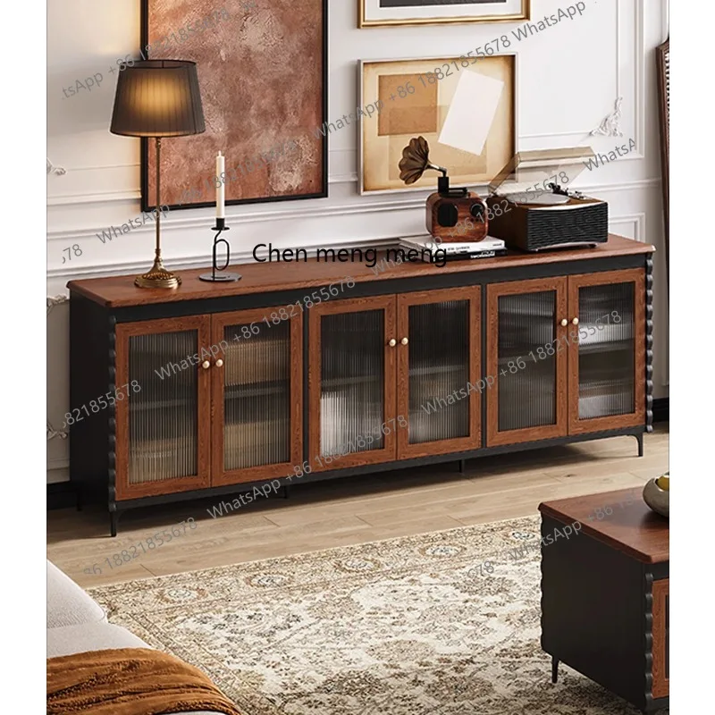 E182 American retro TV cabinet floor storage living room home TV cabinet coffee table
E182 American retro TV cabinet floor storage living room home TV cabinet coffee table