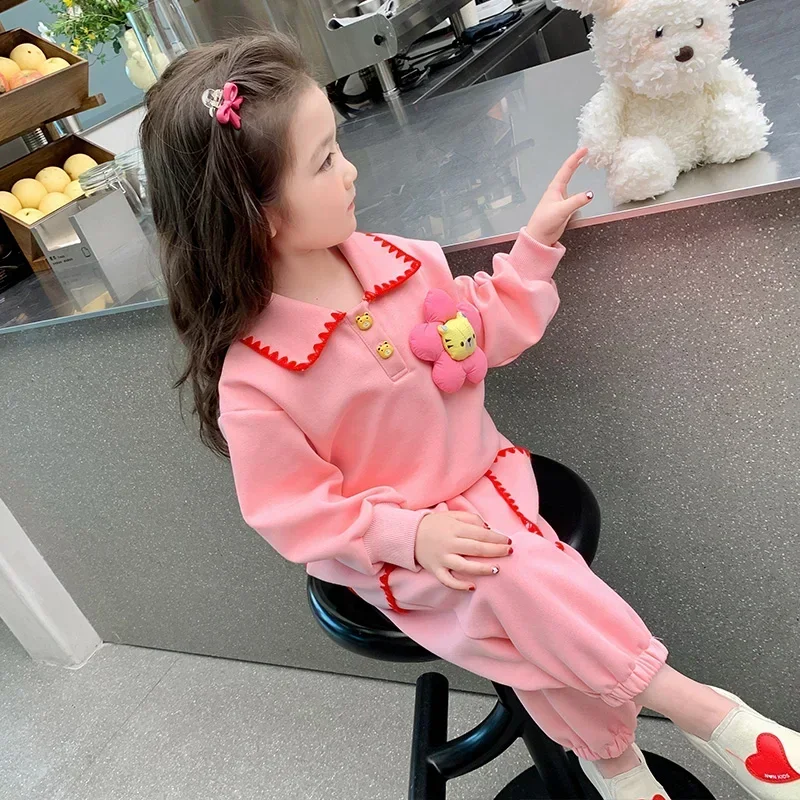 Baby Girls Clothing Sets Autumn Children T Shirt Pants 2 Pcs Suit Casual Sportswear Cartoon Tiger Floral Kids Clothes Outfits
Baby Girls Clothing Sets Autumn Children T Shirt Pants 2 Pcs Suit Casual Sportswear Cartoon Tiger Floral Kids Clothes Outfits