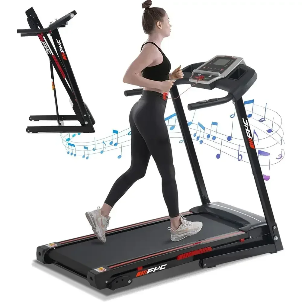 17 Wide Electric Treadmill with Bluetooth, 3.5HP, Incline & 330 LBS Capacity for Easy Assembly
17 Wide Electric Treadmill with Bluetooth, 3.5HP, Incline & 330 LBS Capacity for Easy Assembly
