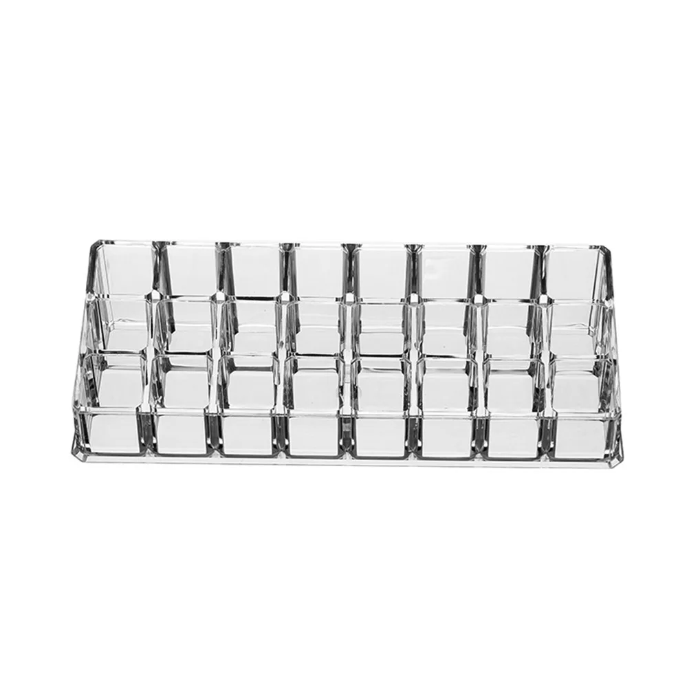 24 Compartments Storage Box Clear Acrylic Lip Gloss Container Display Case Portable Jewelry Organizer
24 Compartments Storage Box Clear Acrylic Lip Gloss Container Display Case Portable Jewelry Organizer