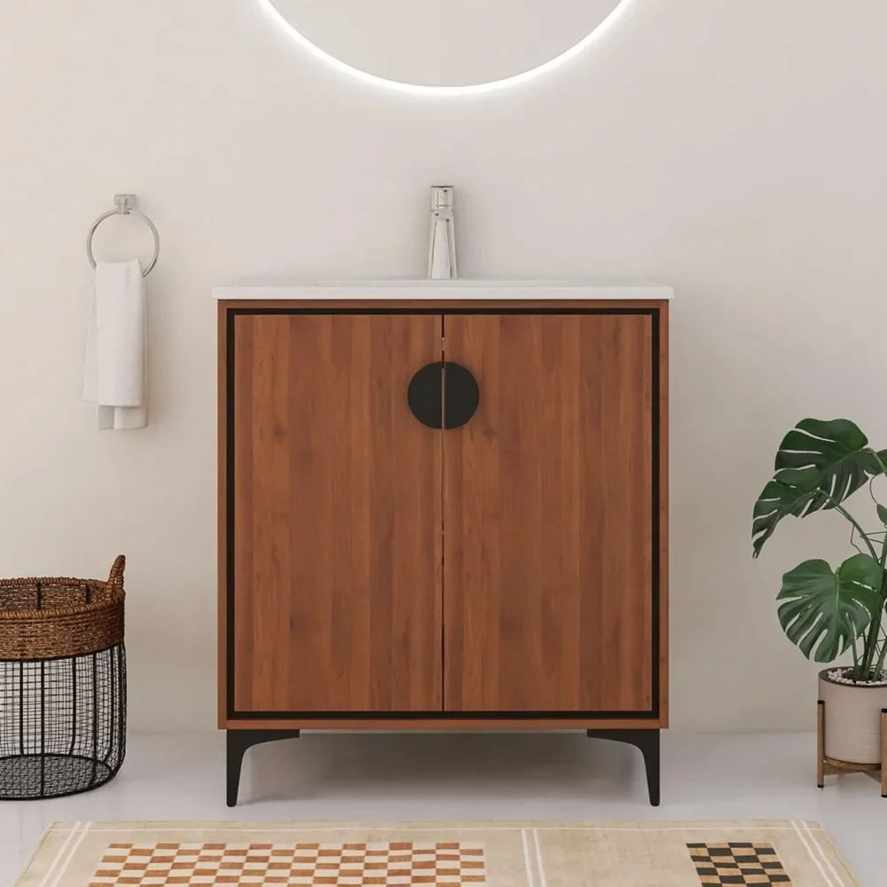 30 Inch Freestanding Bathrooms Vanity, 30" Bathroom Vanity with Sink,Single Sink Bathrooms Vanity Combo, Modern Bathroom Vanity
30 Inch Freestanding Bathrooms Vanity, 30" Bathroom Vanity with Sink,Single Sink Bathrooms Vanity Combo, Modern Bathroom Vanity