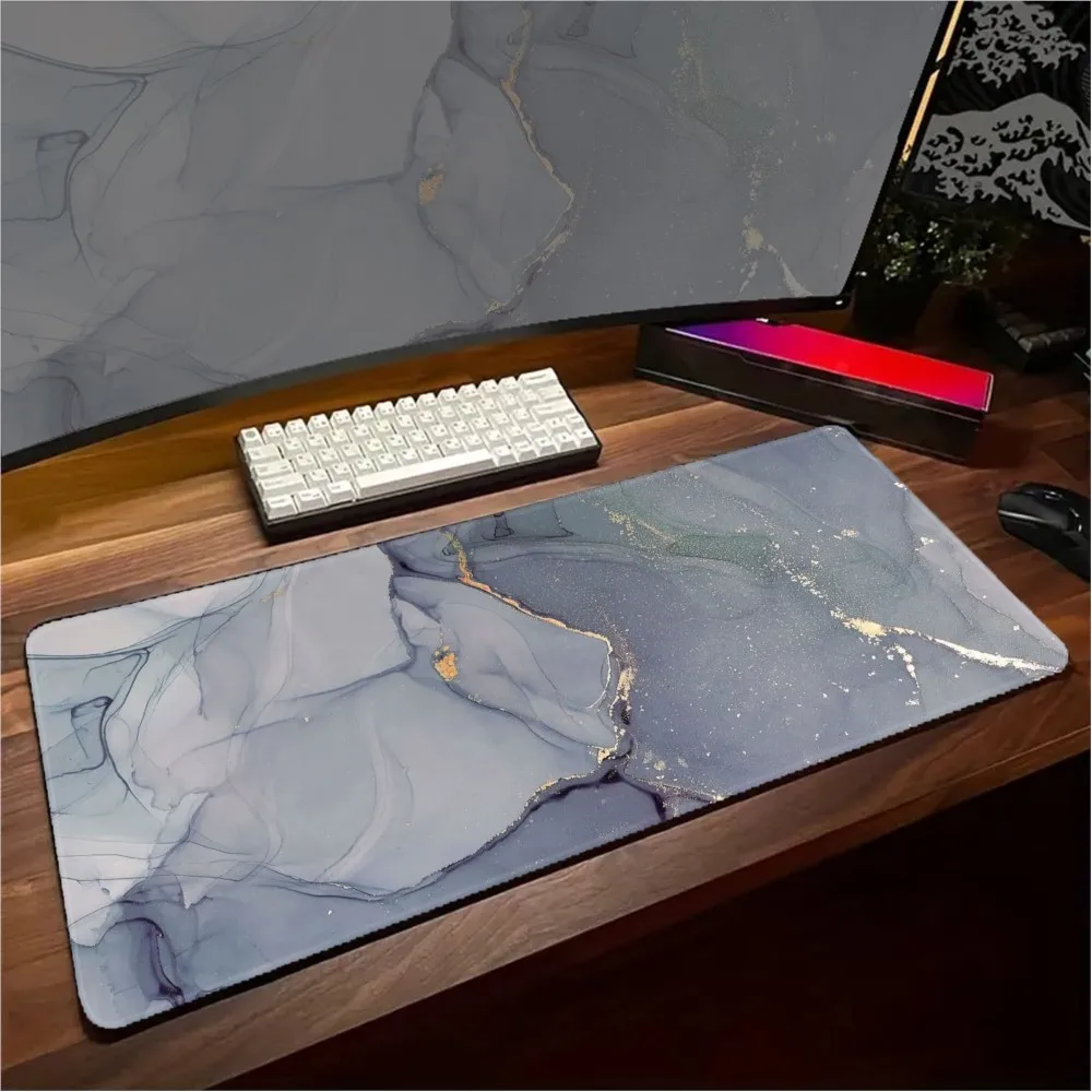 Office Large Mouse Pad 90x40cm Marble Mousepad Computer Gamer Rubber Mouse Mat Locking Edge MousePad Keyboard Desk Mice Pad
Office Large Mouse Pad 90x40cm Marble Mousepad Computer Gamer Rubber Mouse Mat Locking Edge MousePad Keyboard Desk Mice Pad