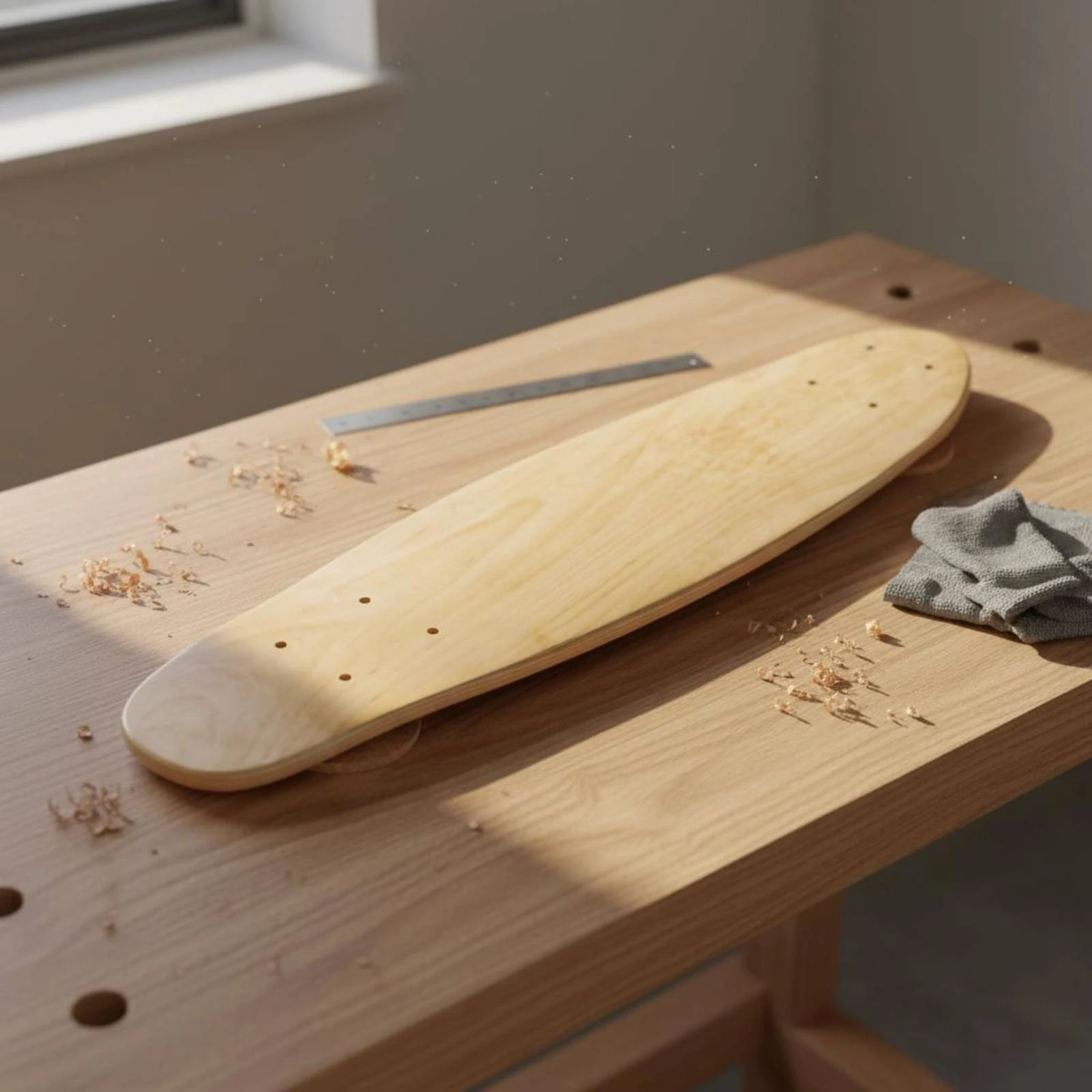 marineShaped Skateboard Deck Natural Wood Finish 22-Inch Skateboard Deck
marineShaped Skateboard Deck Natural Wood Finish 22-Inch Skateboard Deck