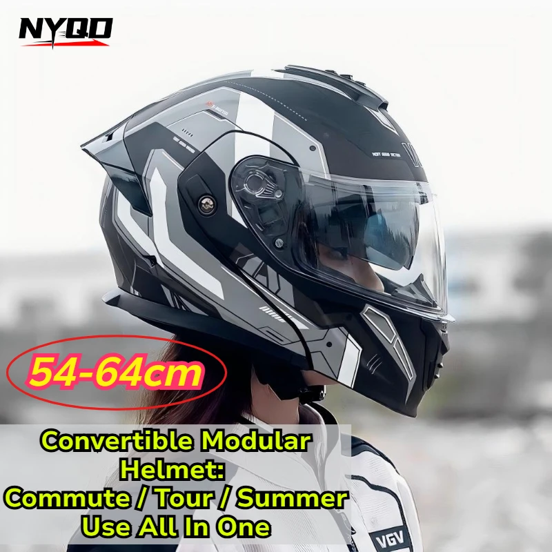 DOT Approved Modular Flip Up Motorcycle Helmet Full Face Anti-Fog All Season for Men Women
DOT Approved Modular Flip Up Motorcycle Helmet Full Face Anti-Fog All Season for Men Women