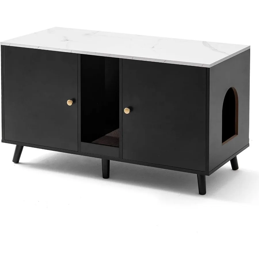 Litter Box Furniture for 2 Cats - Farmhouse Hidden Cat Litter Box Enclosure Cabinet Furniture Double Room 42.3 TV Stand Side En
Litter Box Furniture for 2 Cats - Farmhouse Hidden Cat Litter Box Enclosure Cabinet Furniture Double Room 42.3 TV Stand Side En