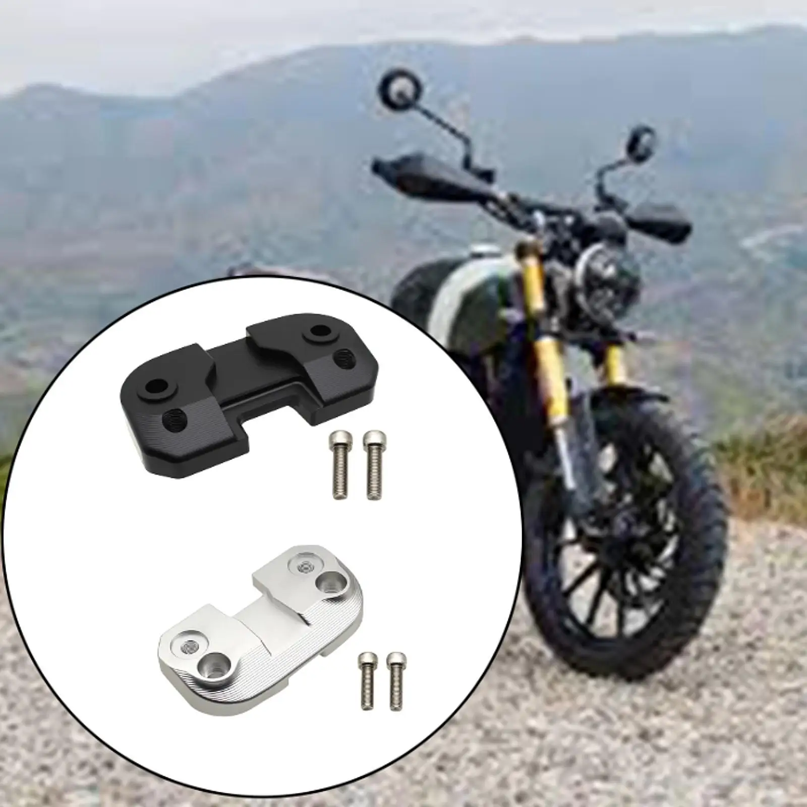 Motor Handlebar Riser Multiuse Modified for Scrambler1100 Scrambler400 
Motor Handlebar Riser Multiuse Modified for Scrambler1100 Scrambler400