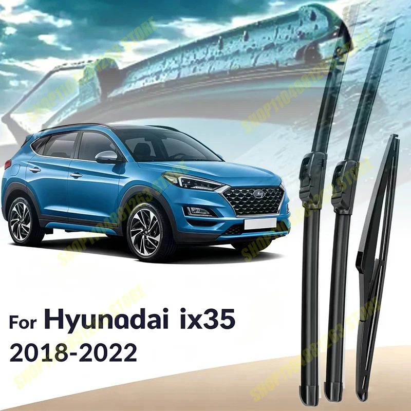 3PCS Wiper Front & Rear Wiper Blades Set For Hyundai Tucson TL 2016 2017 2018 2019 2020 Windshield Windscreen 26"16"14"
3PCS Wiper Front & Rear Wiper Blades Set For Hyundai Tucson TL 2016 2017 2018 2019 2020 Windshield Windscreen 26"16"14"
