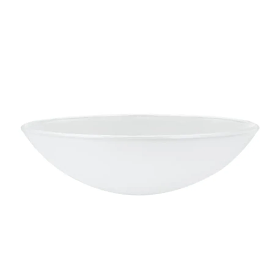 23084-01A Flush/Semi-Flush Mount Frosted Glass Shade 1/2" Center Hole 14-7/8" Diameter x 4-1/2" Height
23084-01A Flush/Semi-Flush Mount Frosted Glass Shade 1/2" Center Hole 14-7/8" Diameter x 4-1/2" Height