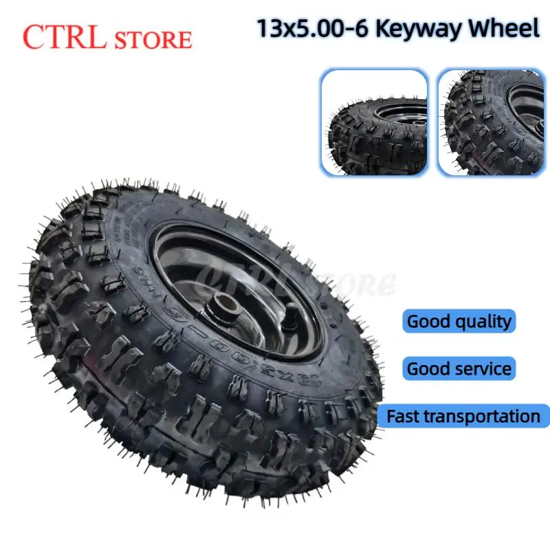 13x5.00-6 Keyway Wheel 17/19mm Bore Heavy Duty Solid Tire Wheel for Electric Scooter Mini Bike ATV Parts
13x5.00-6 Keyway Wheel 17/19mm Bore Heavy Duty Solid Tire Wheel for Electric Scooter Mini Bike ATV Parts