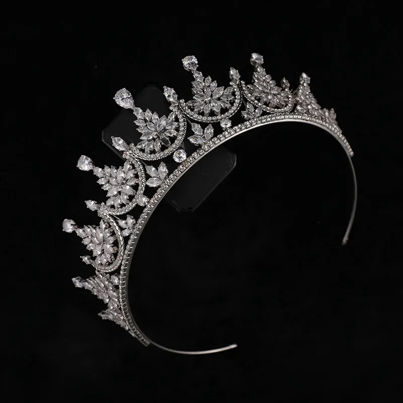 Bridal Crowns Wedding Headpiece Cubic Zirconia CZ Princess Queen Tiaras Crowns For Women Girl Party Prom Hair Jewelry Headdress
Bridal Crowns Wedding Headpiece Cubic Zirconia CZ Princess Queen Tiaras Crowns For Women Girl Party Prom Hair Jewelry Headdress