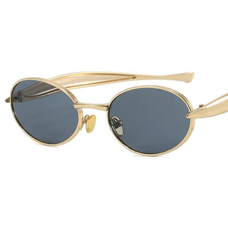 Fashion Sunglasses Unisex Sun Glasses Simplity Oval Anti-UV Spectacles Alloy Frame Eyeglasses Dolphin Temples Ornamental
Fashion Sunglasses Unisex Sun Glasses Simplity Oval Anti-UV Spectacles Alloy Frame Eyeglasses Dolphin Temples Ornamental