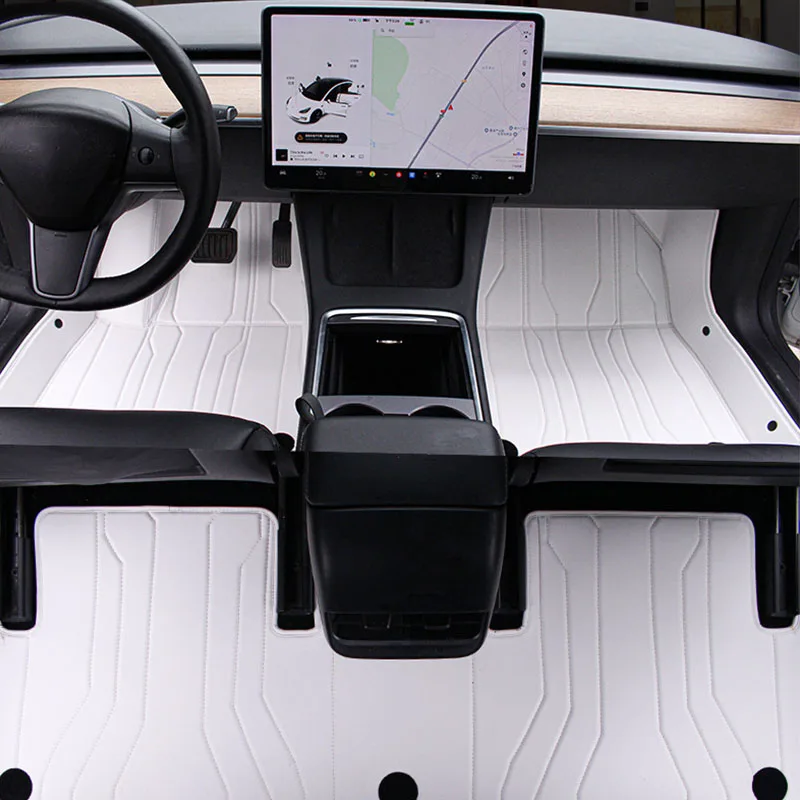 For Tesla Model 3/Y 2021-2025 Leather Trunk Mats Fully Surrounded Waterproof Non-Slip Liner Custom Floor mat 
For Tesla Model 3/Y 2021-2025 Leather Trunk Mats Fully Surrounded Waterproof Non-Slip Liner Custom Floor mat